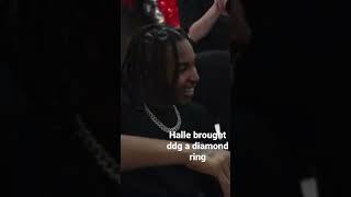 Halle Bailey brought ddg a diamond ring for his birthday 