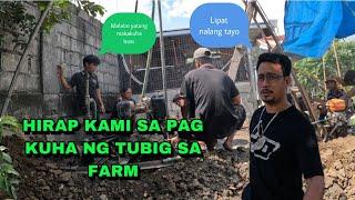 PAHIRAPAN SA TUBIG SA AKING FARM