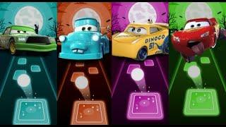 ️Tow Mater vs Dinoco King vs Lightning Mcqueen vs Cursed Miss Fritter \ Coffin Dance 