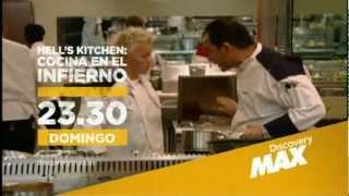 Promo Hells kitchen Cocina en el infierno - Discovery Max