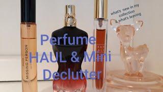 Perfume Haul & Declutter  Whats New and Leaving my Collection