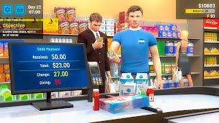 Manage Supermarket Simulator Gameplay