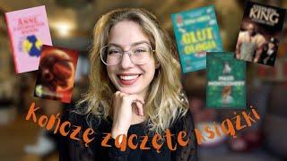 Kończę zaczęte książki + READING VLOG 