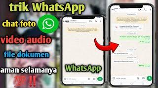 trik WhatsApp cara agar data WhatsApp aman untuk selamanya