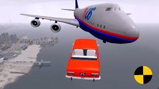 GTA 4 CRASH TESTING REAL CAR 446