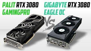 RTX 3080 Palit GamingPro vs Gigabyte Eagle OC. Обзор и сравнительный тест