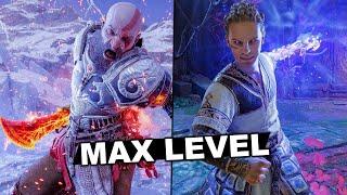 God of War Ragnarok - MAX LEVEL ZEUS BUILD Vs All Main Bosses NO DAMAGE  GMGOW 4K PS5