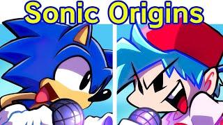 Friday Night Funkin VS Sonic The Hedgehog  Funkin Origins 2.0 FNF Mod Sonic Origins Plus