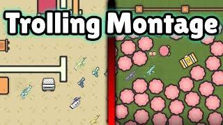 Zombs Royale - Camoflauge Trolling Montage Funny Moments #2