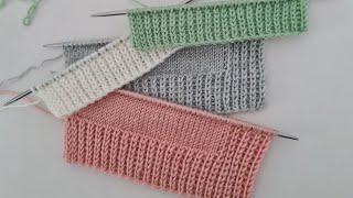 How to Make Ready Elastic in Knitting ️ Textile Type Elastic 