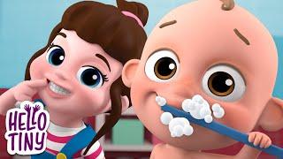 This Is The Way We Brush Our Teeth - Kids Songs & Nursery Rhymes For Babies