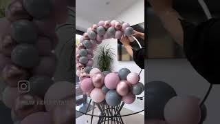 BALLOON HOOP  #balloons #balloondecoration #balloonideas #balloonhoop #decoration #balloonart