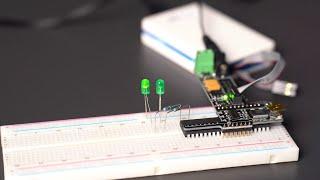 1105 Microcontrollers II.– Flashing two LEDs