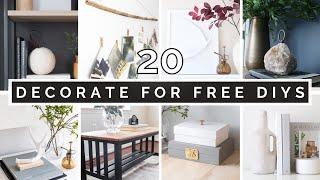 TOP 20 DIY TRASH TO TREASURE  DECORATE FOR FREE IN 2022