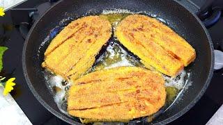 A Turkish family taught me - Fried eggplant tastes better than meat Simple and quick dinner recipe.