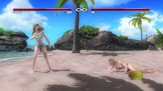 DEAD OR ALIVE 5 Last Round Sarah vs Rachel