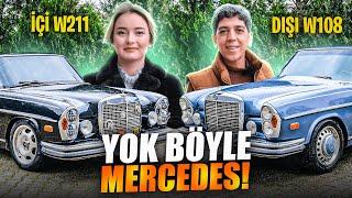 Herkesin Konuştuğu Mercedes  Dışı 1969 W108 İçi ve Motoru 2006 W211