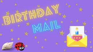 Birthday Mail from Yay #shellybug #mail #birthday #thenightowl #hootcrew