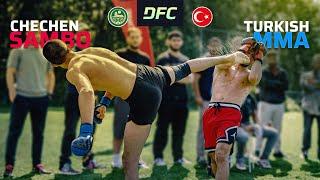 Turkish MMA vs. Chechen SAMBO  Full Streetfight  DFC