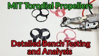 MIT Toroidal Propeller Testing - Performance Efficiency and Response - PETG + PLA