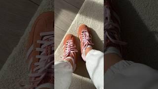 the perfect spring trainers ️ #adidasgazelle #unboxing #springvibes #pink