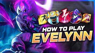 HOW TO PLAY EVELYNN SEASON 13  Build & Runes  Season 13 Evelynn guide  League of Legends