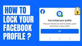 How to Lock Facebook Profile officially?