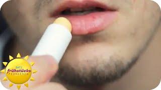 Richtige Lippenpflege im Winter  SAT.1 Frühstücksfernsehen