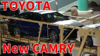 TOYOTA NEW CAMRY 2021 ③ 新型 カムリ 積車