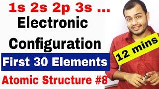 How To do Electronic Configuration  Atomic Structure 08  Electronic Configuration spdf