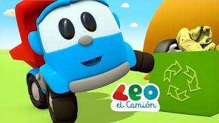 Leo el Camión - Vamos a reciclar con Leo y sus amigos - Carritos para niños