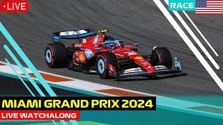 F1 Live- Miami Grand Prix 2024 Race Watchalong