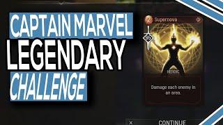 How To Complete Captain Marvels Legendary Challenge Heros Heart In Midnight Suns