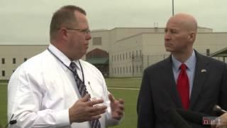 Gov. Ricketts tours TSCI after riot - an NET News Signature Story