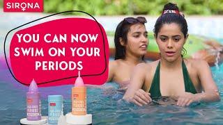 You can now SWIM on your PERIODS  Sirona Menstrual Cup  Sirona Hygiene