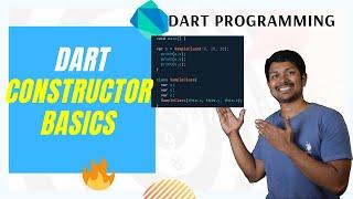 Dart Constructors - Default Named & Redirecting Constructors - Dart Programming Tutorial