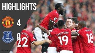 Manchester United vs Everton 4 0 All Goals & Highlights 17th September 201718