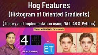 HOG Features Theory and Implementation using MATLAB and Python