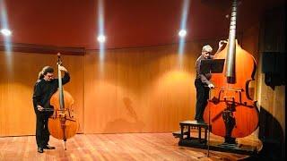 Ave Maria  F Schubert. Octobass contrabaix i piano