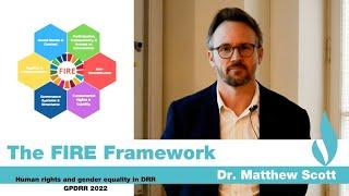 The FIRE Framework - human rights and gender equality in DRR - GPDRR 2022