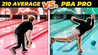 Can A High Average Bowler Beat A PBA Pro...?