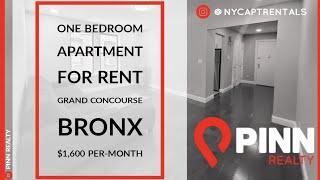 Bronx Apartment Tour  Beautiful One Bedroom Apt For Rent - Grand Concourse BRONX  Pinn Realty