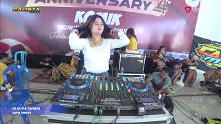 DJ OLIVIA TAPASYA - PARTY TIME   CALISTA MUSIC  ANIVERSARY KOMIK 4th live GEDUNG LOGUNG KDS