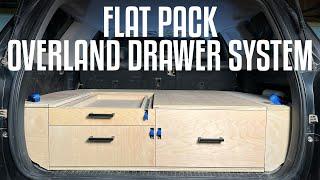 Flatpack Overland Drawer System - Build it Yourself