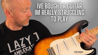 Im Really Struggling To Play This Guitar.