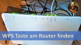 WPS Taste am Router finden