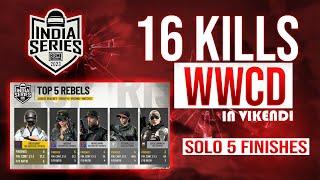 16 Kills WWCD In BGIS  Losers Bracket  5 Solo Finishes  Team Big Brother Esports