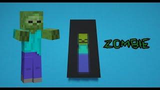 Banner design ideas How to make a ZOMBIE banner in Minecraft