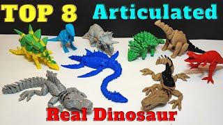 Top 8 Articulated Real Dinosaur 3D Printing