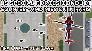 US Special Forces Conduct Counter-WMD Mission in Paris 2004 - Animated